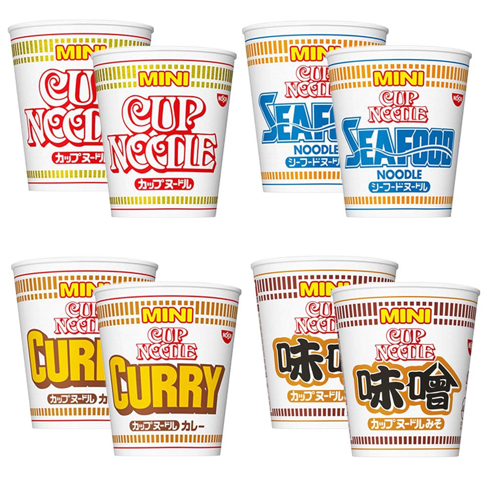 1.3oz 4Type × 2pcs Japanese Instant Ramen B466823