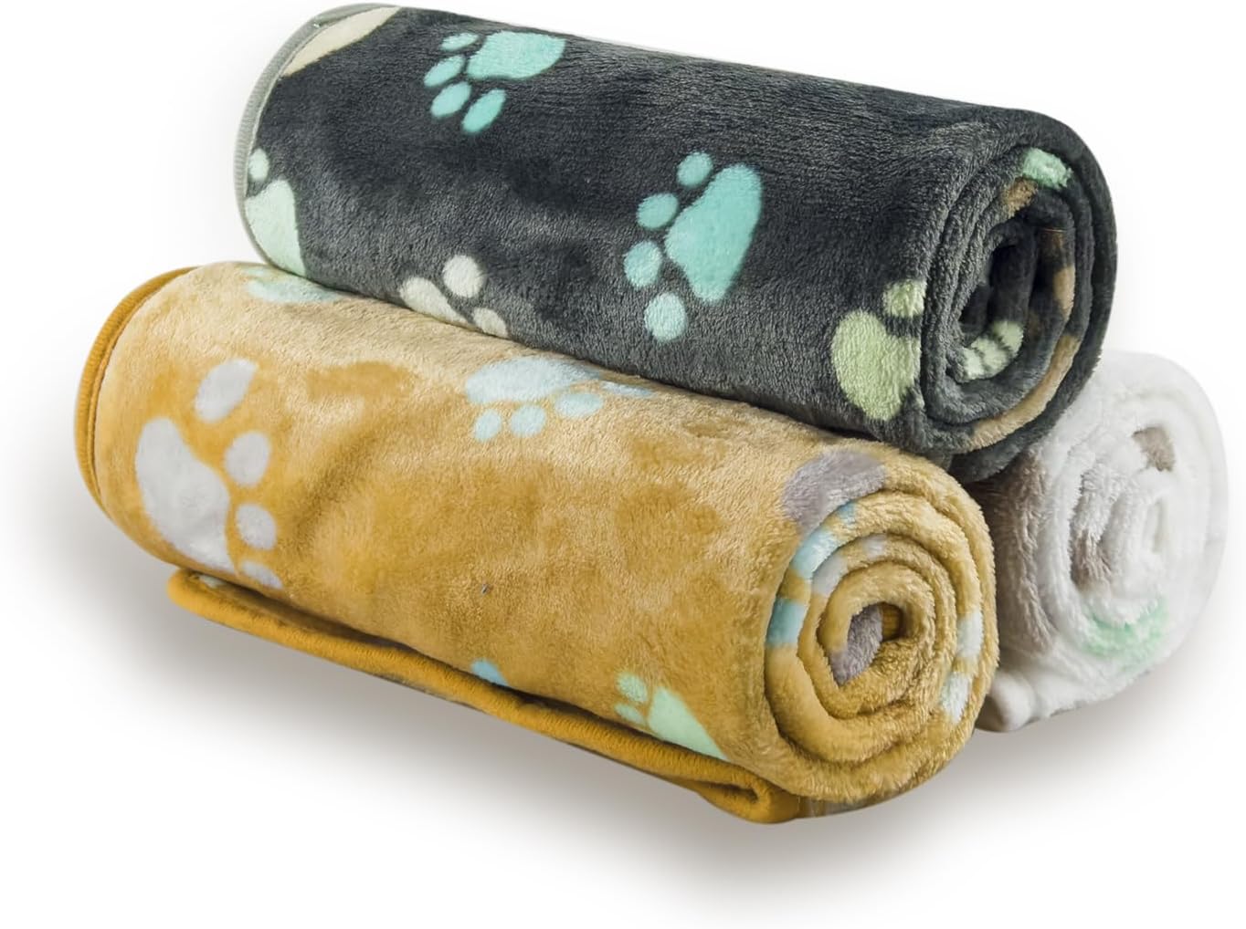 3Pack Super Soft Fluffy Pet Blankets D6033