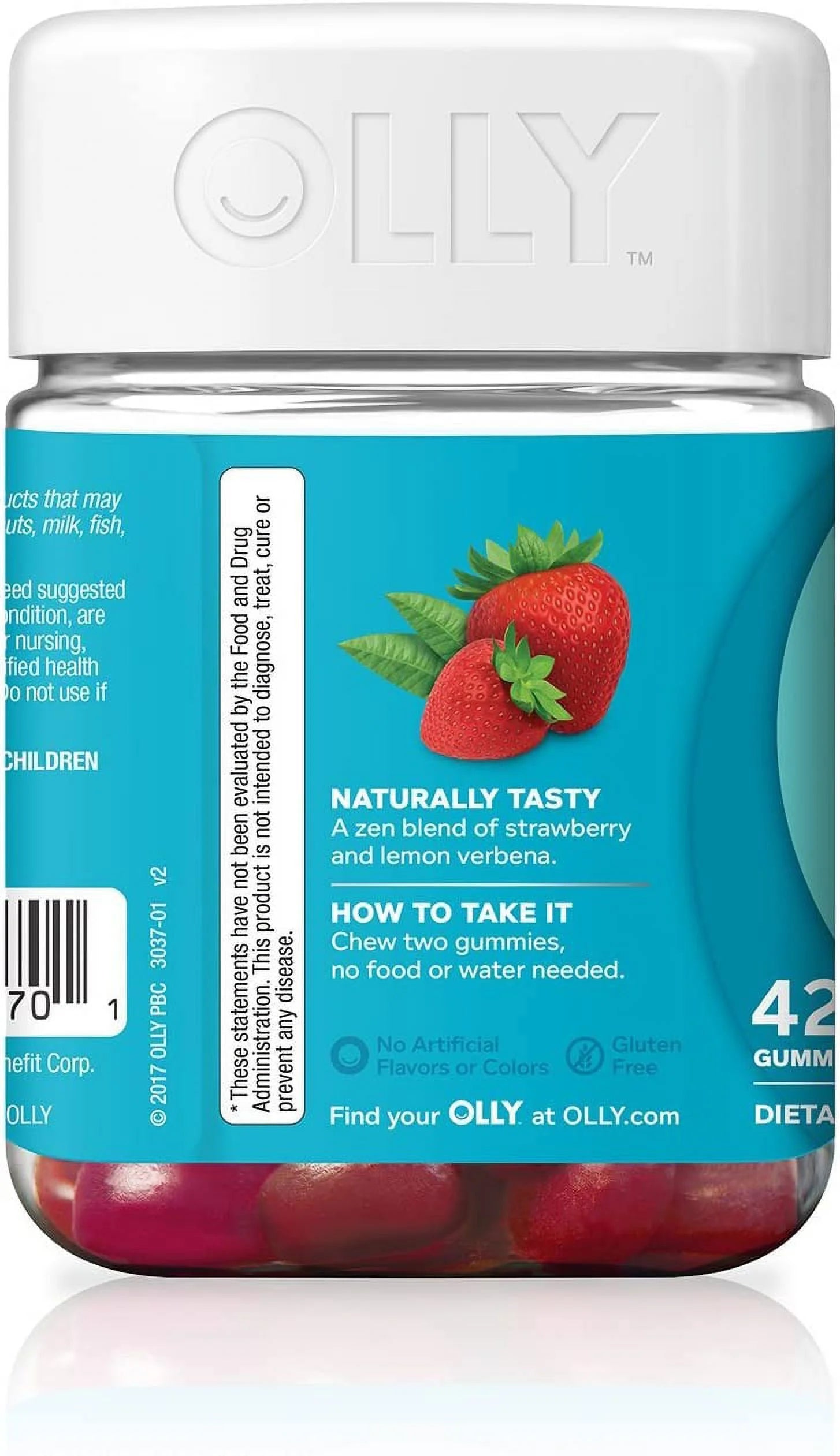 42 Count Berry Verbena Gummy Supplement S7372