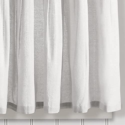 Dark Linen Tier Curtain Set, Pair, 29" W x 36" L K40030