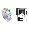 Dual-Chamber ATX Mid-Tower PC Gaming Case with 3 x 120mm F120 RGB Duo Fans E2082