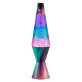 14.5" Silver Glitter Motion Lamp M746