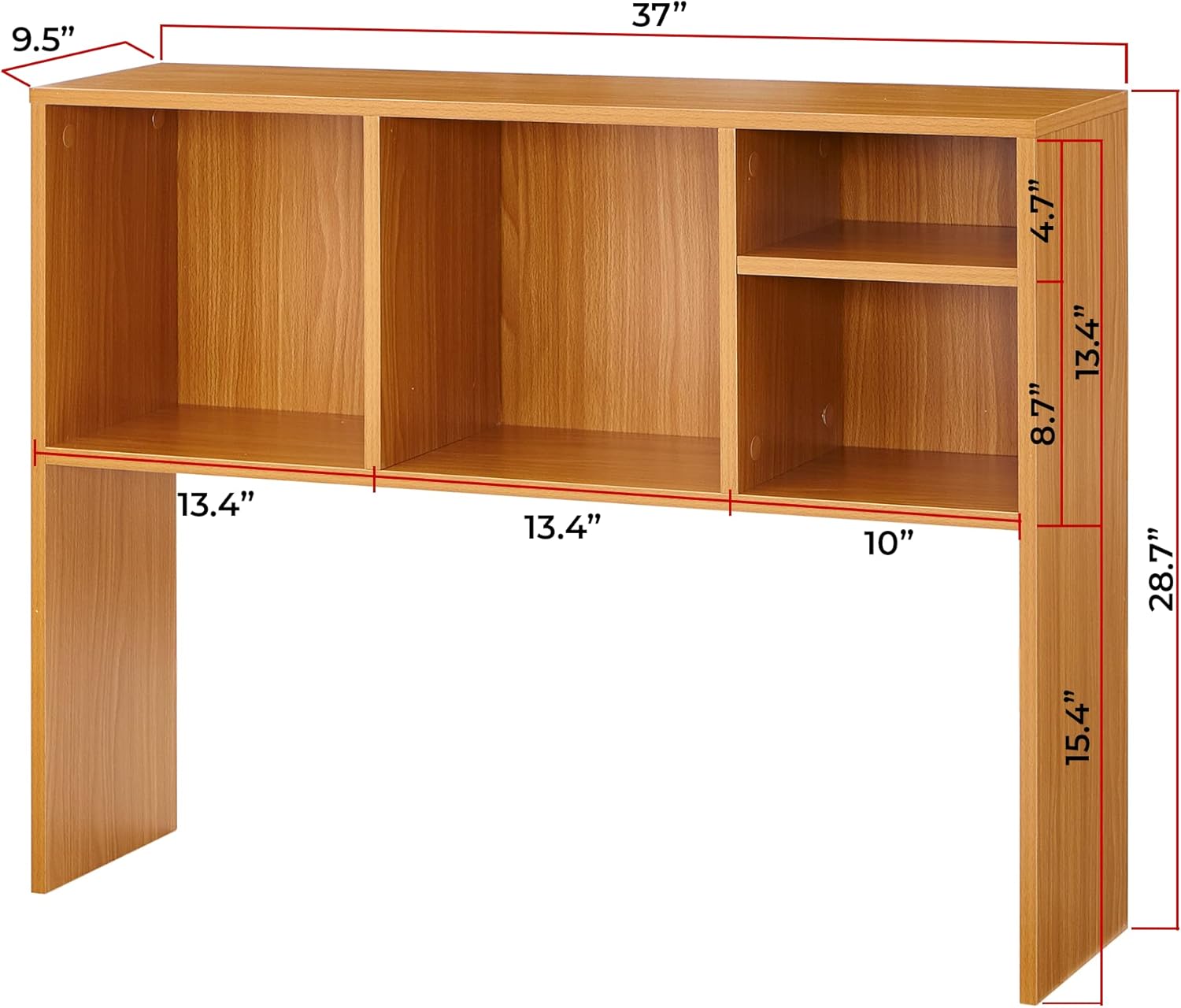 Desk Bookshelf Beech Color J737154