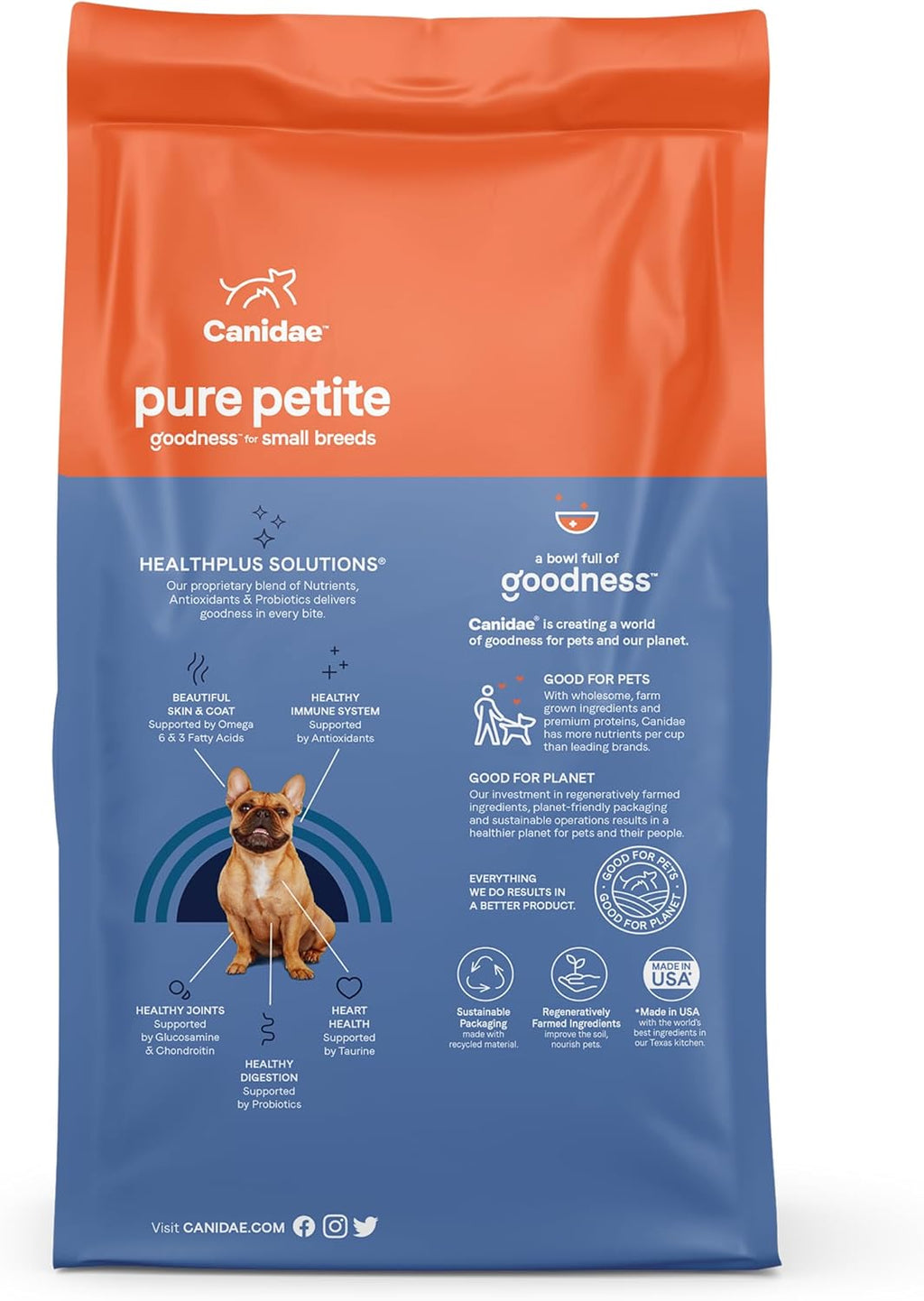 4 lbs. Dry Dog Food for Small Breeds N896
