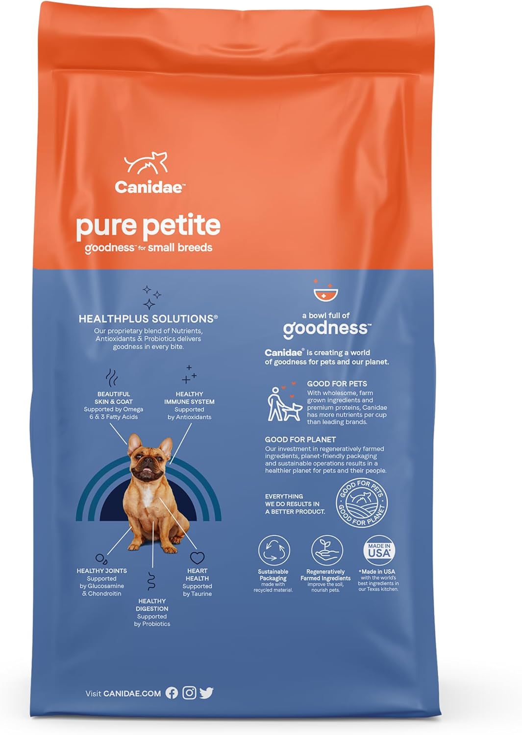 4 lbs. Dry Dog Food for Small Breeds N896