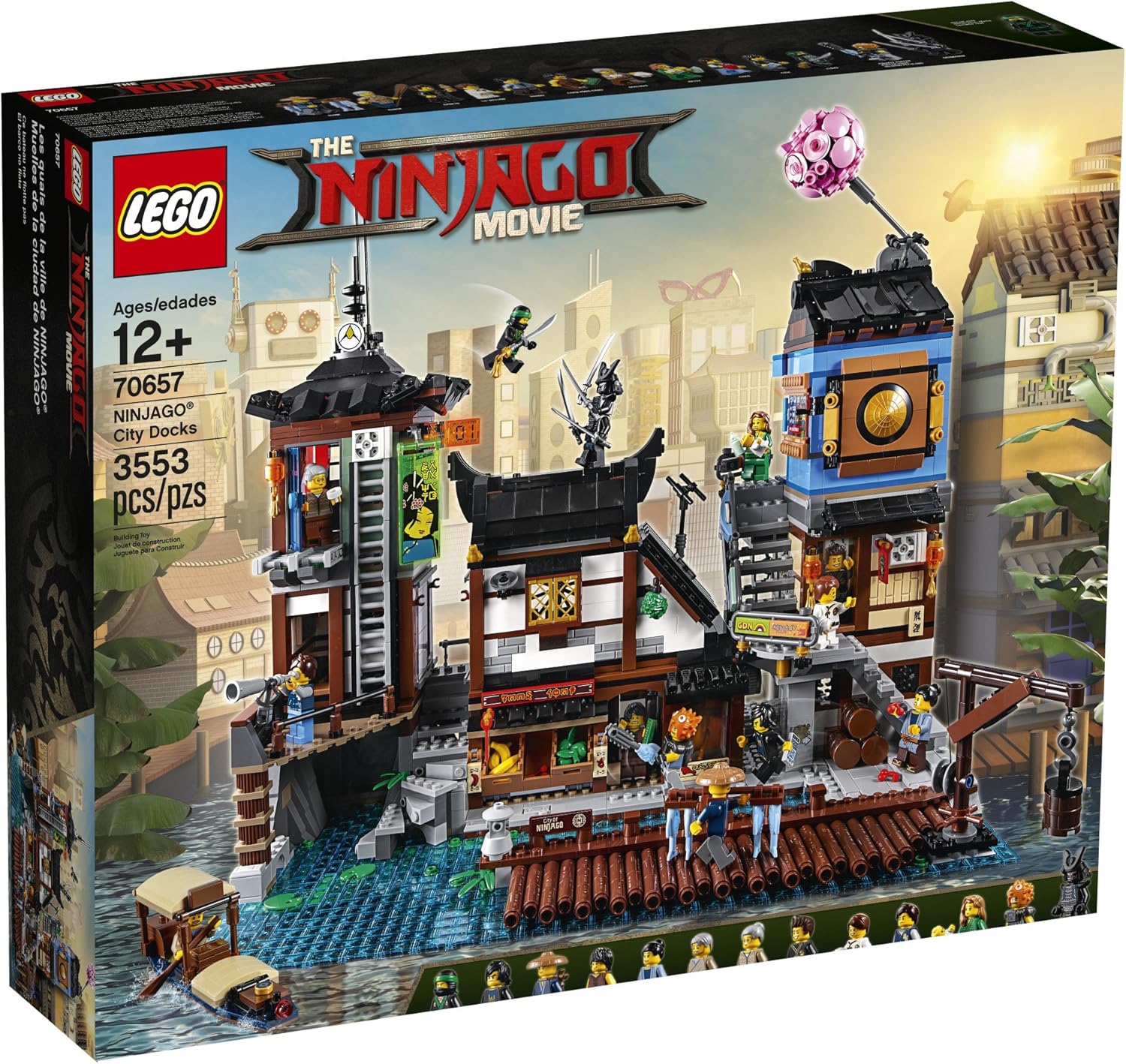 NINJAGO City Docks Building Kit (3553 Pieces) T6760