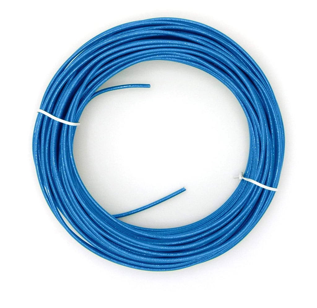 12 AWG Blue Insulated Solid Copper THHN THWN Wire 50 Feet E490