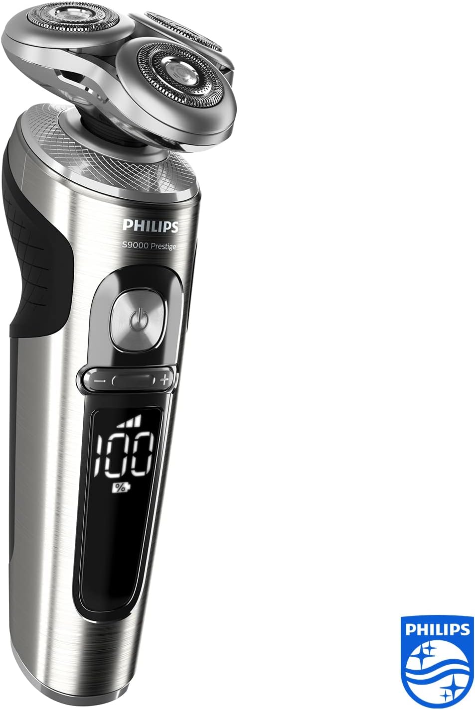 Rechargeable Wet or Dry Electric Shaver with Trimmer Attachment and Premium Case T33080