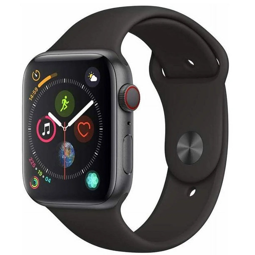 Apple Watch Series 5 44mm GPS Cellular LTE Aluminum Space Gray Black Sport Band K5220