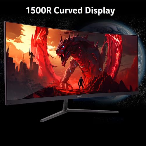31.5" FHD 1920 x 1080 1500R Curved PC Gaming Monitor N8512