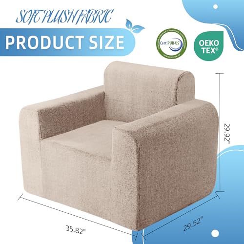 Dark Grey Giant Bean Bag Chair with Armrest Z203