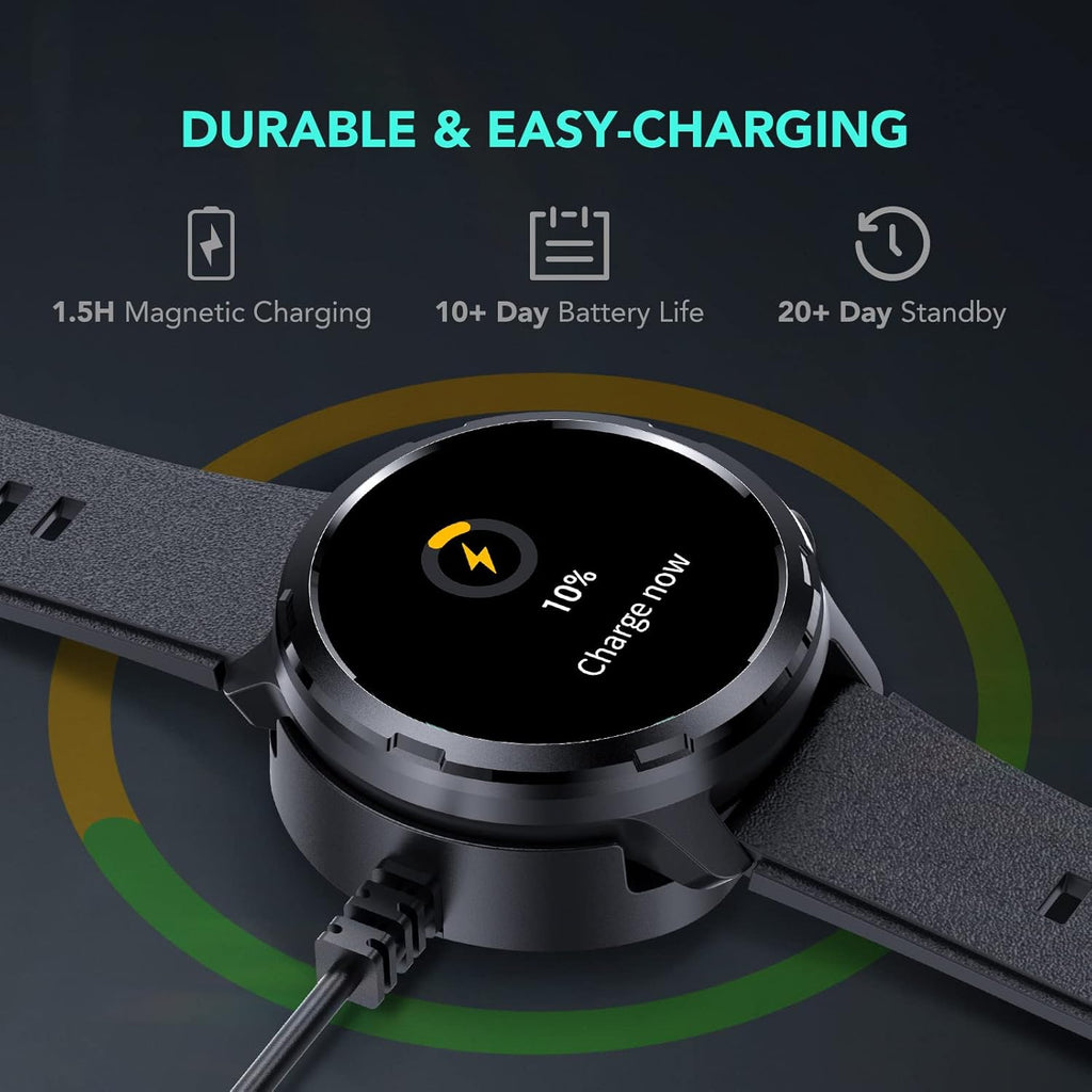 Smart Watch with GPS, Fitness Tracker, Heart Rate, SpO2, Sleep Monitor, IP68 Waterproof U7462