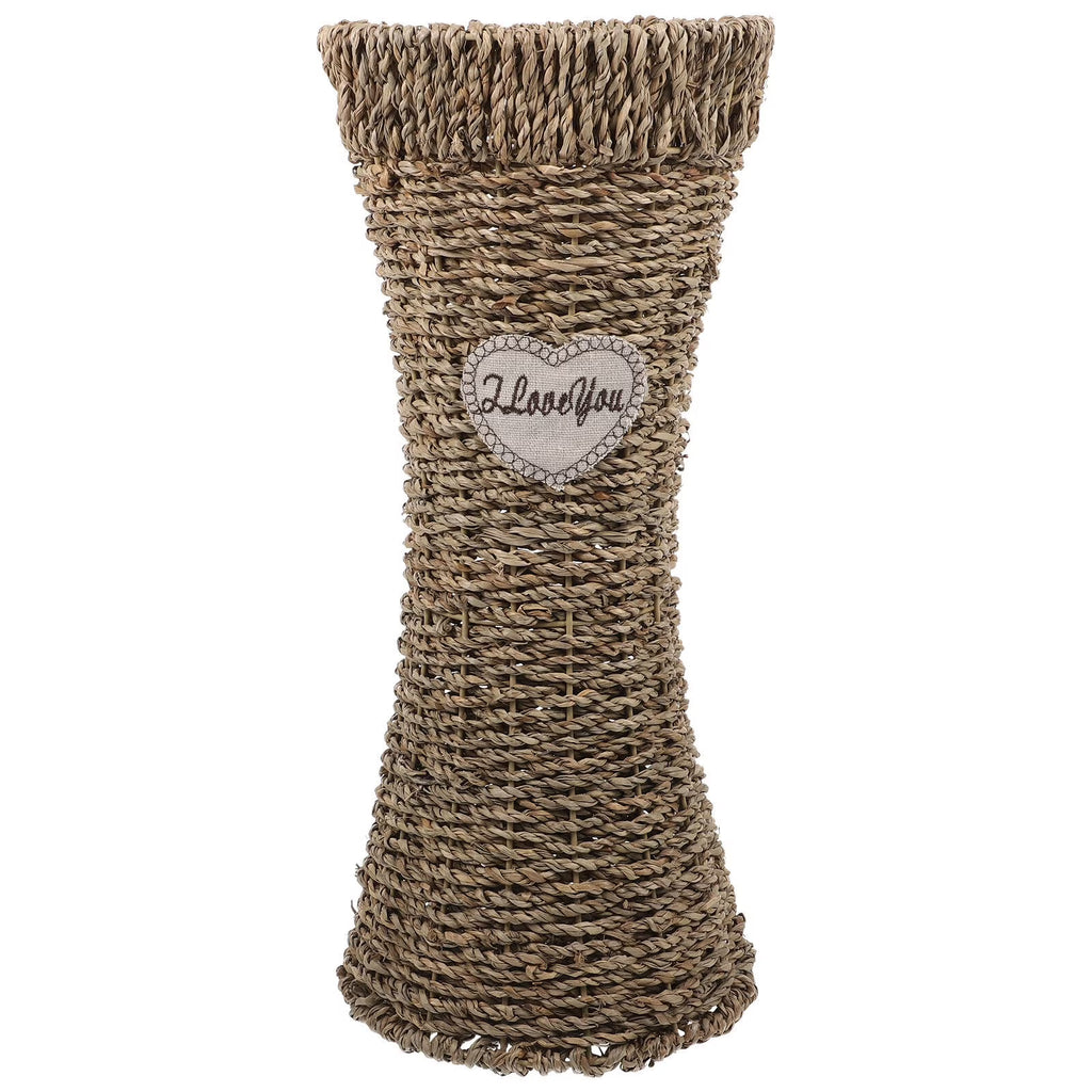 Tall Rattan Floor Vase U547085