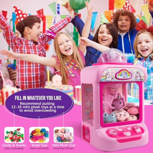 Claw Machine with 20 Mini Plush Toys K164