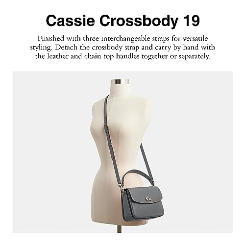 Polished Pebbled Leather Cassie Crossbody 19 N499