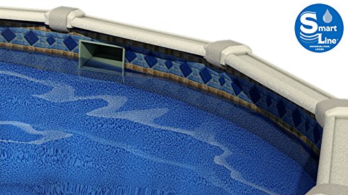 18-Foot Round Liner 52-Inch Wall Height 25 Gauge Virgin Vinyl P68853