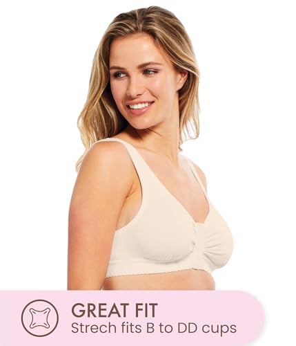 Front Closure Wireless Cotton Bra T46000