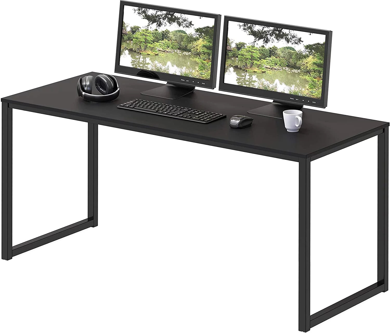 Black 48-Inch Computer Desk H55595