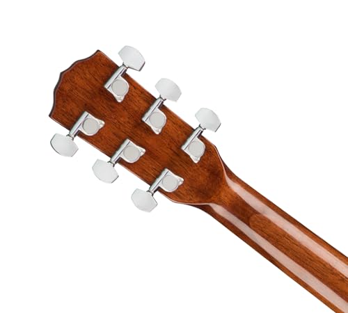 Solid Top Dreadnought Acoustic Guitar Bundle with Hard Case, Tuner, Strings, Picks V250012