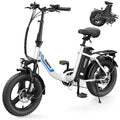 16" x 3.0 Fat Tire Step Thru Electric Bicycle with 48V Removable Battery L1468