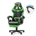 Pink Gaming Chair with Footrest I628