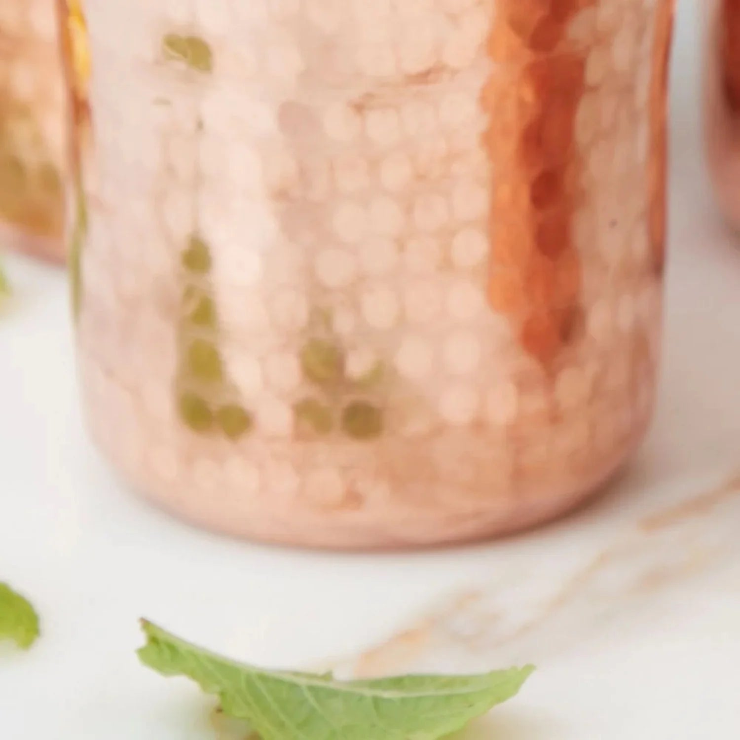 Hand Hammered Copper Tumbler Nesting Set G449