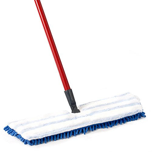 Blue Microfiber Flip Mop V911