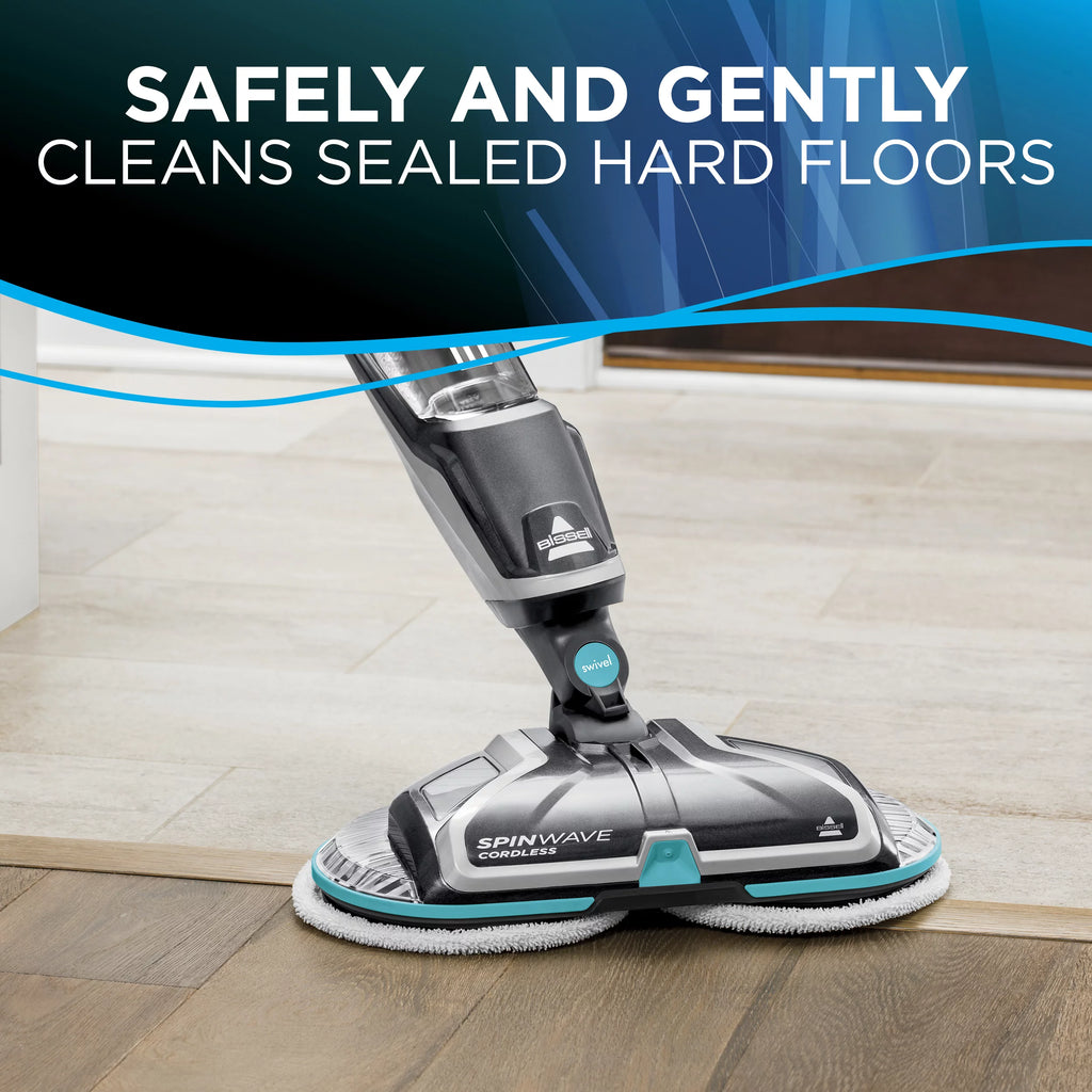 Cordless Hard Floor Spin Mop and Cleaner B644