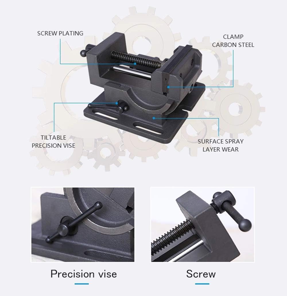 4.25 Inch Cast Iron Drill Press Vise U640