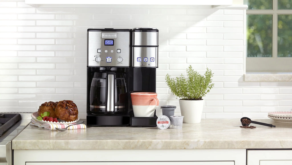 12 Cup Coffeemaker and Single-Serve Brewer Y598919