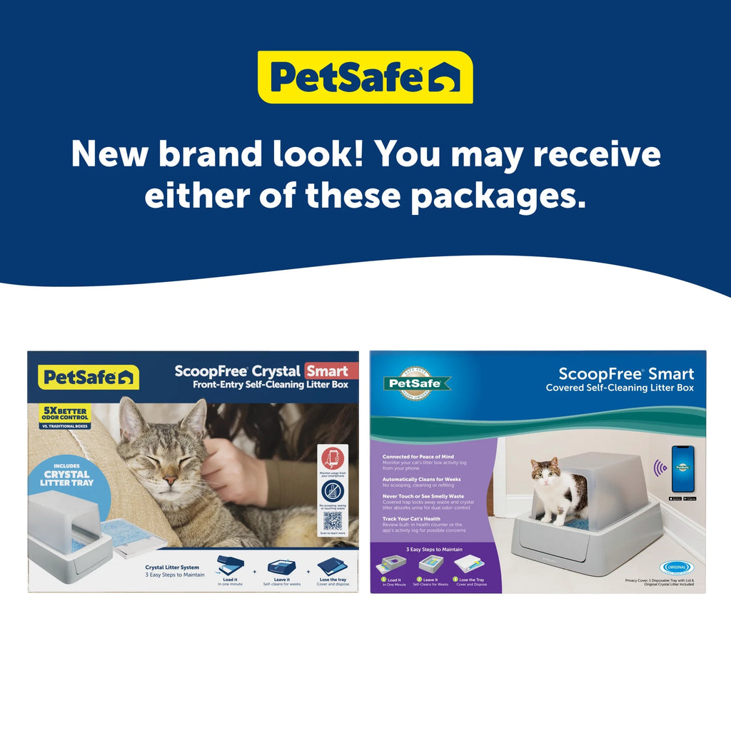 Gray Self-Cleaning Cat Litter Box M526869