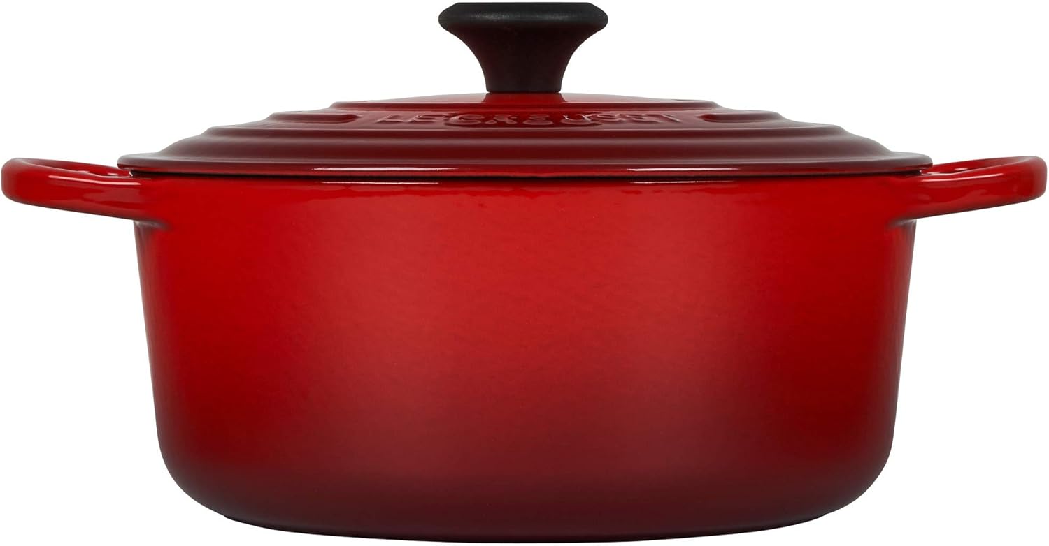 5.5 qt. Enameled Cast Iron Round Dutch Oven H897
