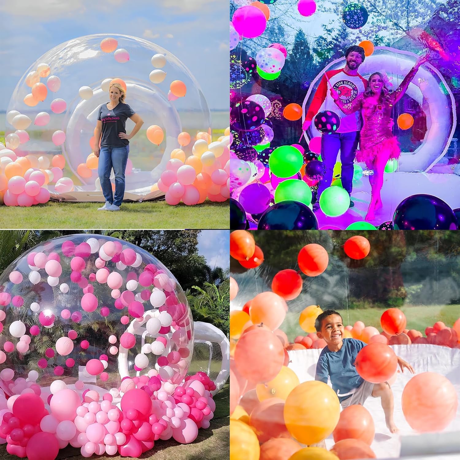 10FT Inflatable Clear Bubble Dome Tent with Blower G2723