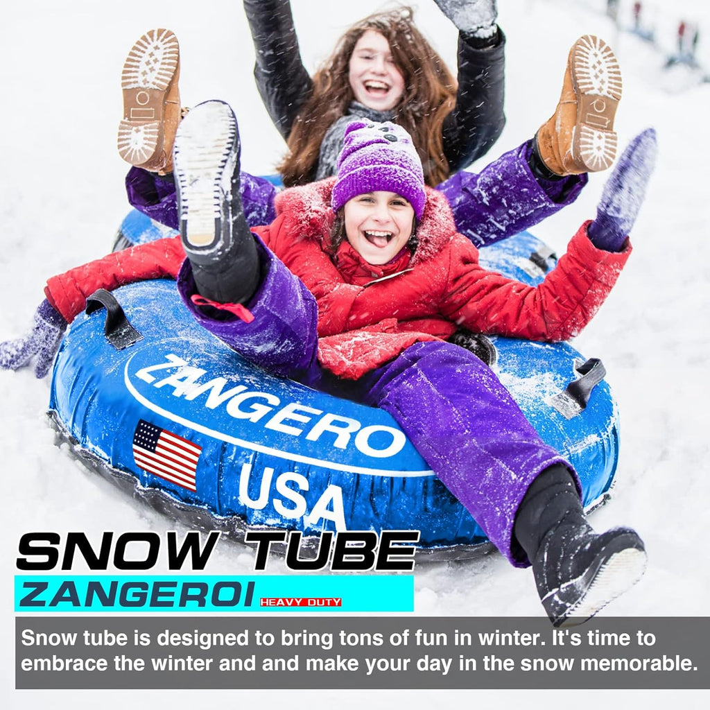 47inch Inflatable Heavy Duty Snow Tube (Blue) K2098