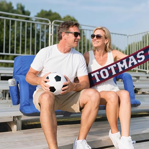 Padded Stadium Chair with Back Support and Armrests L21562