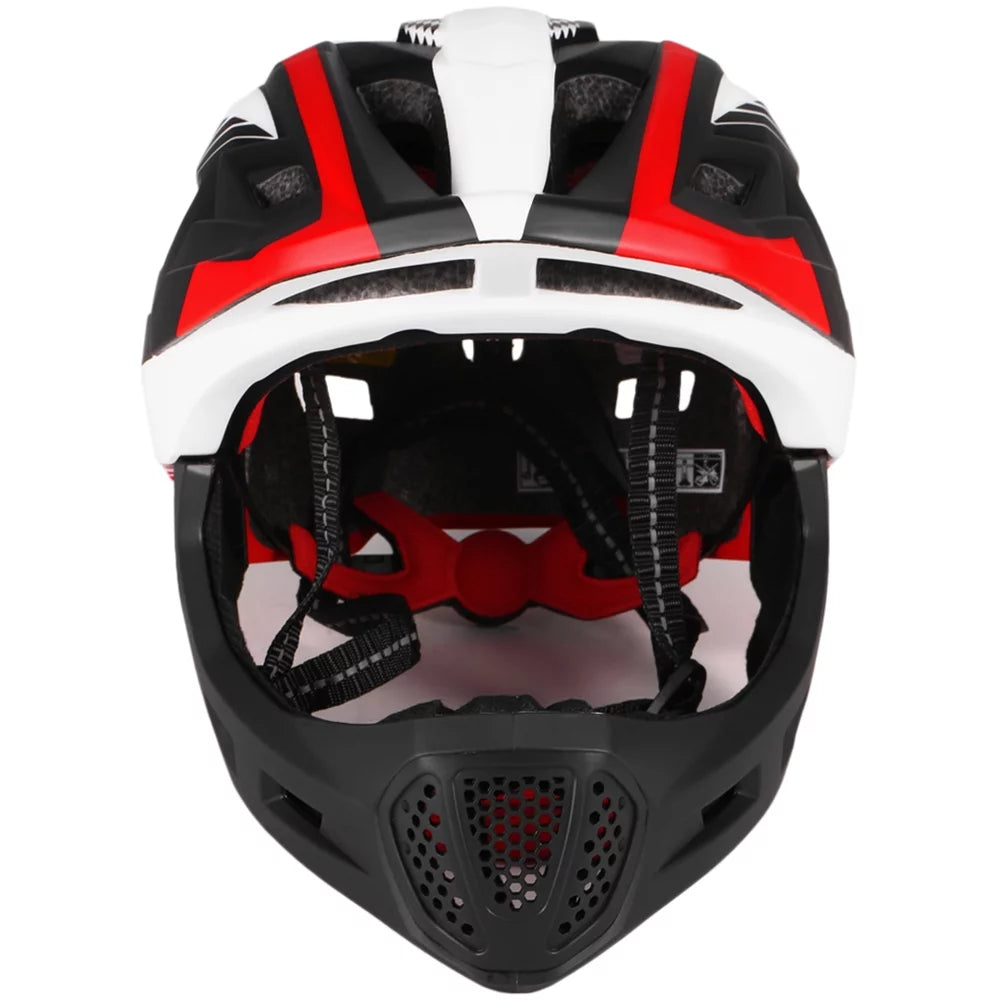Kids Detachable Full Face Bike Helmet N29363