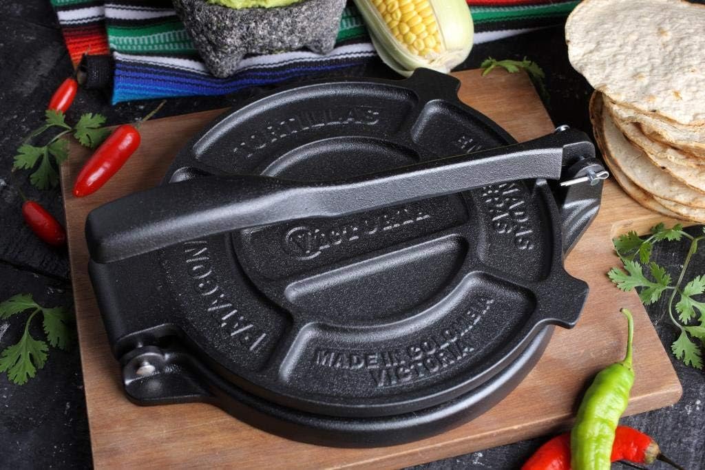 6.5 Inch Cast Iron Tortilla Press K7572