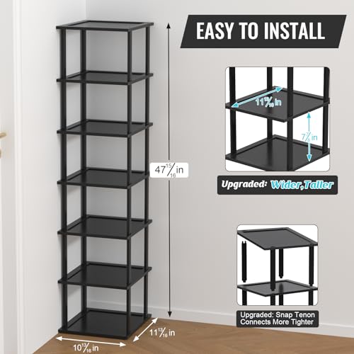 12 Tier Tall Bamboo Shoe Rack Shelf H999266