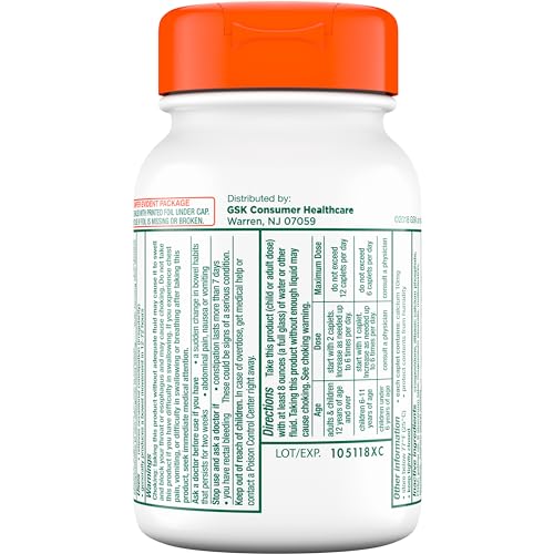 180 Count Methylcellulose Caplets J94513