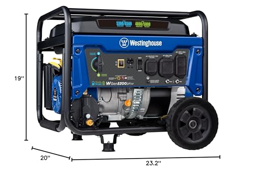 6500 Watt Dual Fuel Portable Generator E4758