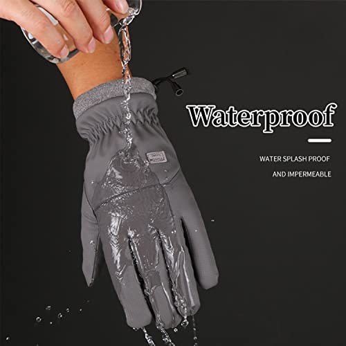 Winter Gloves Waterproof Windproof Warm Touch Screen Fingers K354