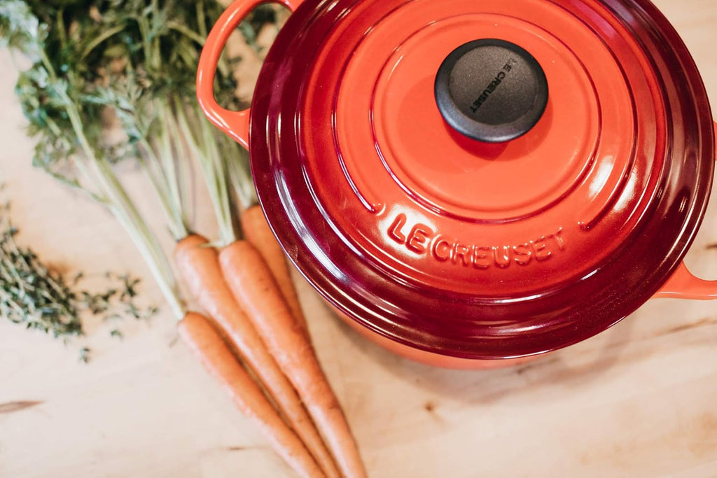 5.5 qt. Enameled Cast Iron Round Dutch Oven H897