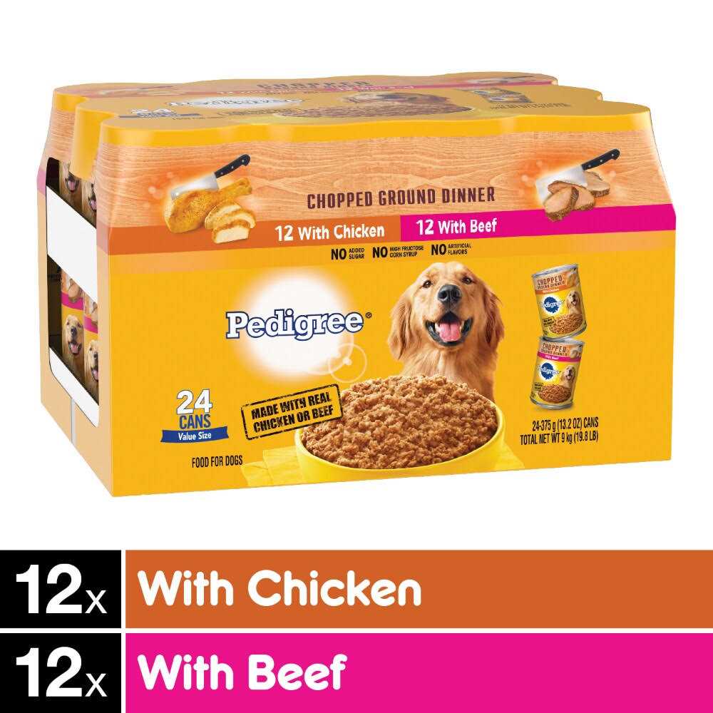 Chopped Ground Dinner Dog Food D4506