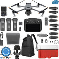 Mavic 3 Cine PRO Premium Combo Drone with RC Pro Controller, 5.1K Video Camera, 3 Batteries, 128 GB SD Card, 2 ND Filter Sets, Waterproof Backpack, Landing Pad R9399