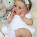 20 inch Handmade Vinyl Weighted Cloth Body Newborn Girl Doll R4165