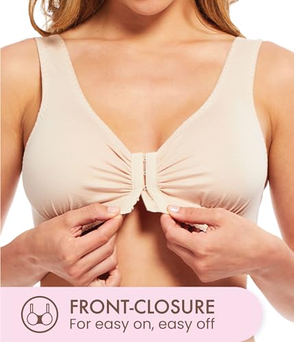 Front Closure Wireless Cotton Bra T46000
