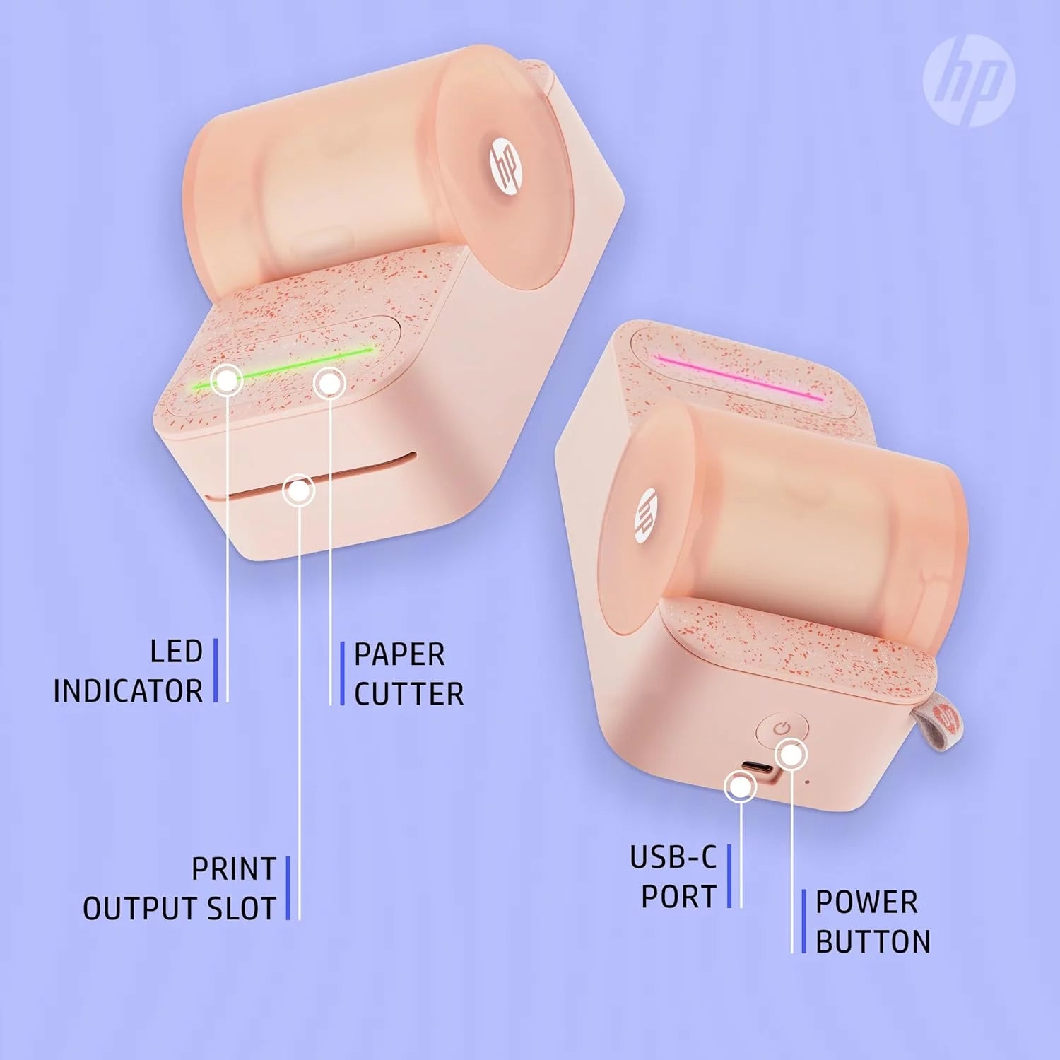 Portable Color Photo Printer with Bluetooth M562