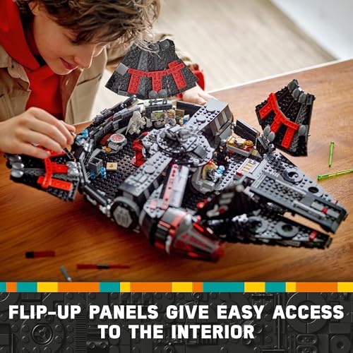 LEGO Star Wars The Dark Falcon Buildable Starship Toy Vehicle Set with 6 Minifigures Y989215