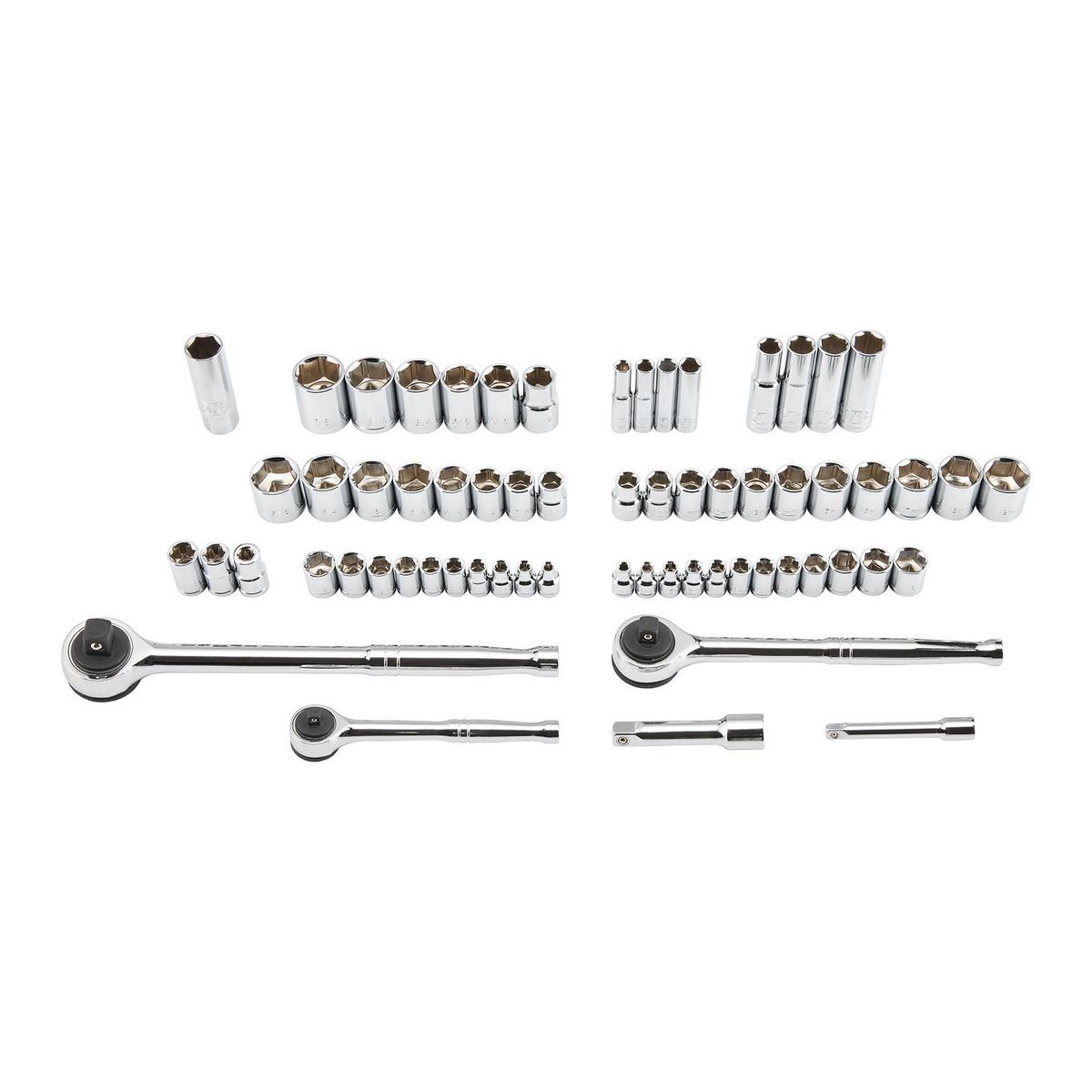 64-Piece SAE and Metric Socket Set D2507