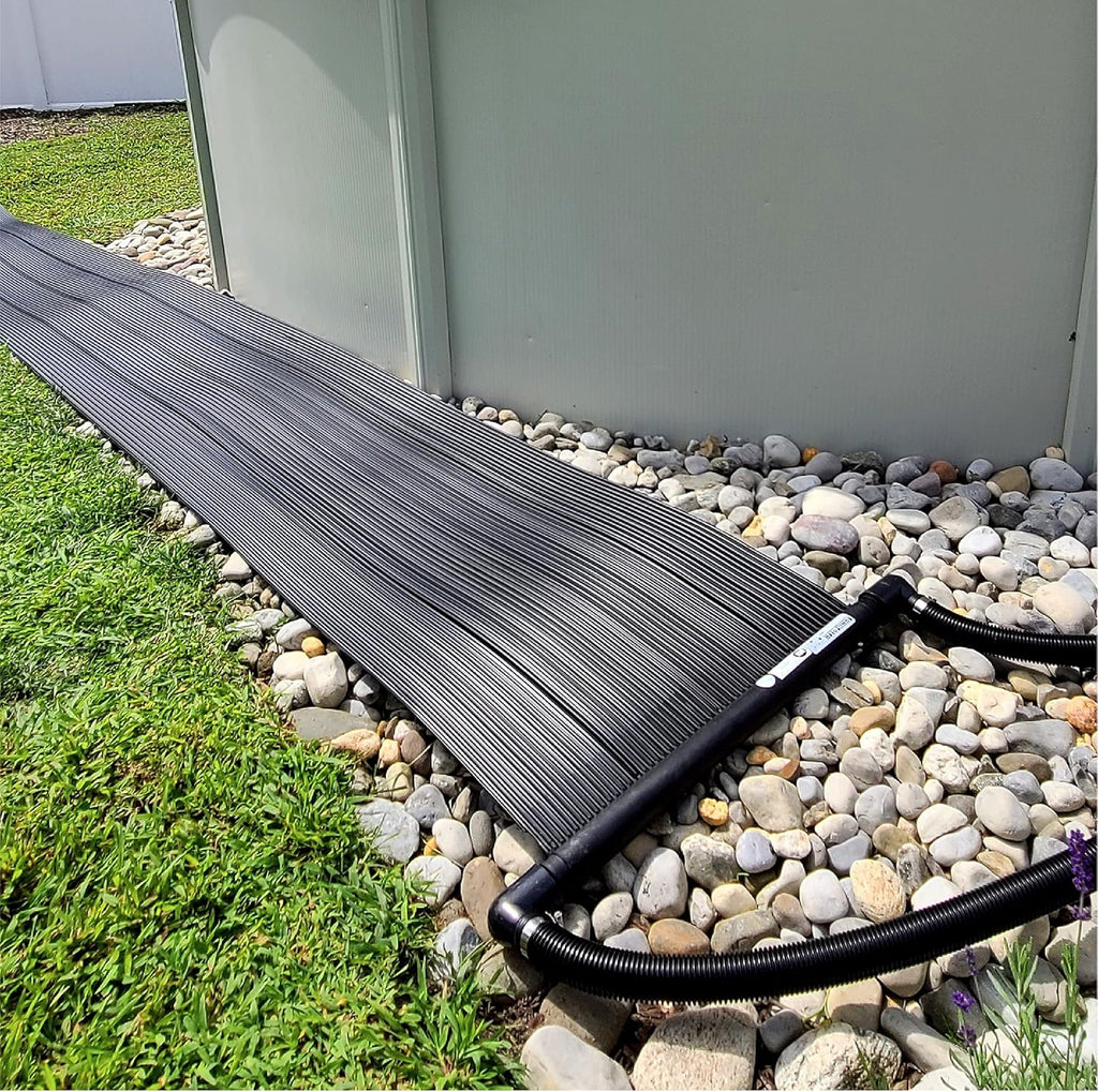 Black Solar Pool Heater 2 by 20-Feet D16714